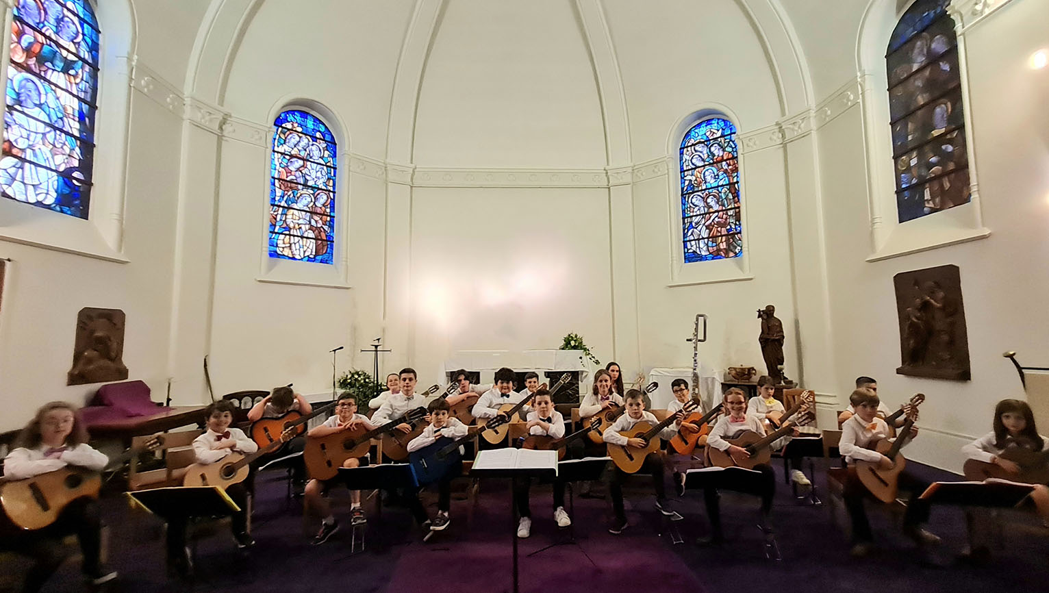 Ensemble de Guitares « Beginners » de l’Académie d’Uccle