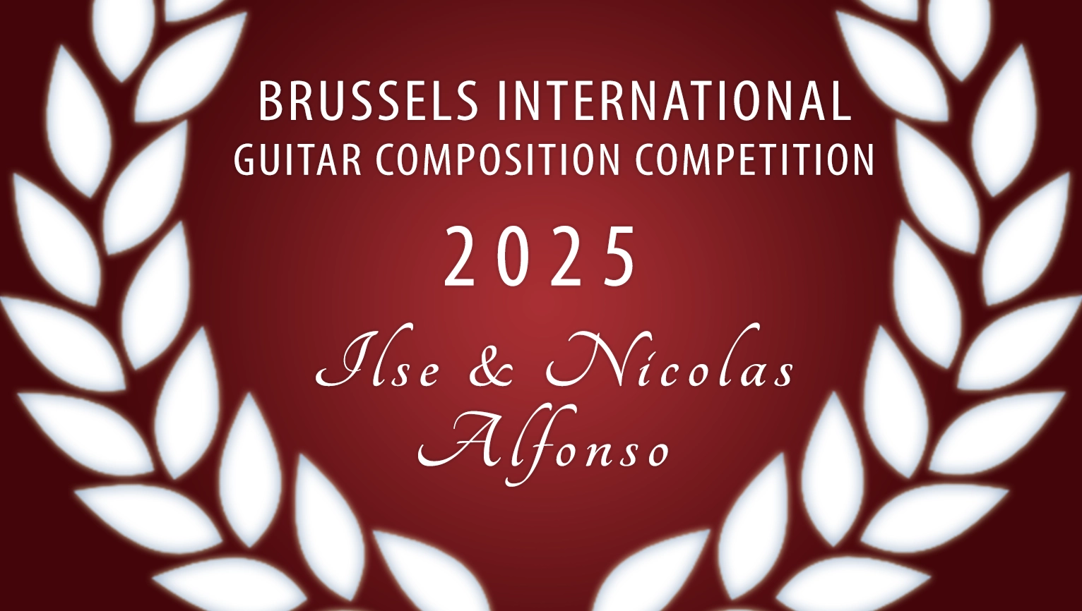 Brussels International Guitar Composition Competition «&nbsp;Ilse & Nicolas Alfonso&nbsp;»