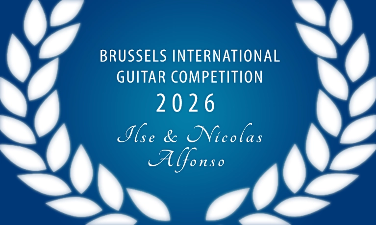 Brussels International Guitar Competition<br>«&nbsp;Ilse & Nicolas Alfonso&nbsp;» - Dimanche 29 novembre 2026 - 14:30 - www.bigfest.be